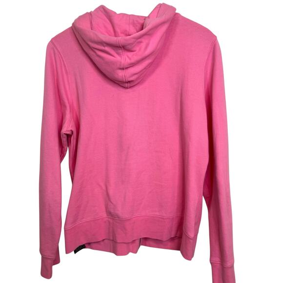 Harley Davidson Women's Large Bling Pink Label Zip Up Hoodie Sweatshirt - Picture 4 of 6